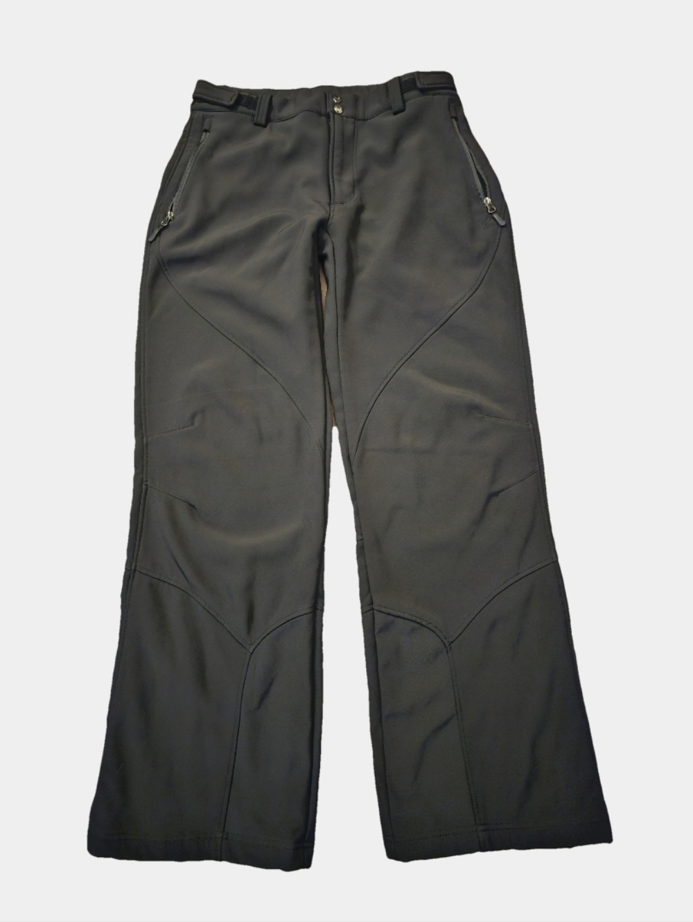 Vertical 9 Black Adjustable Waist Snow/Utility Bootcut Pants Size L